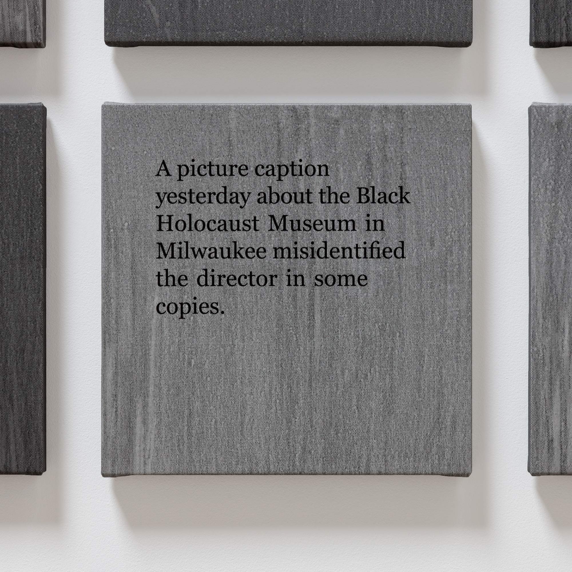 CORRECTIONS: BLACK BOX