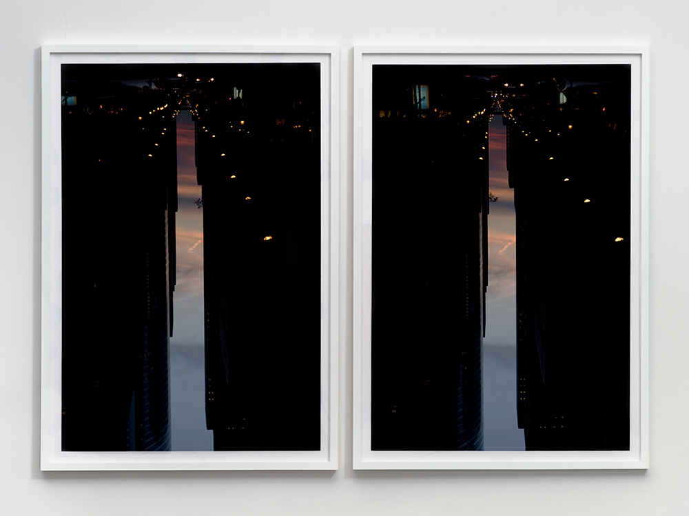 BUILDINGS MADE OF SKY diptychs